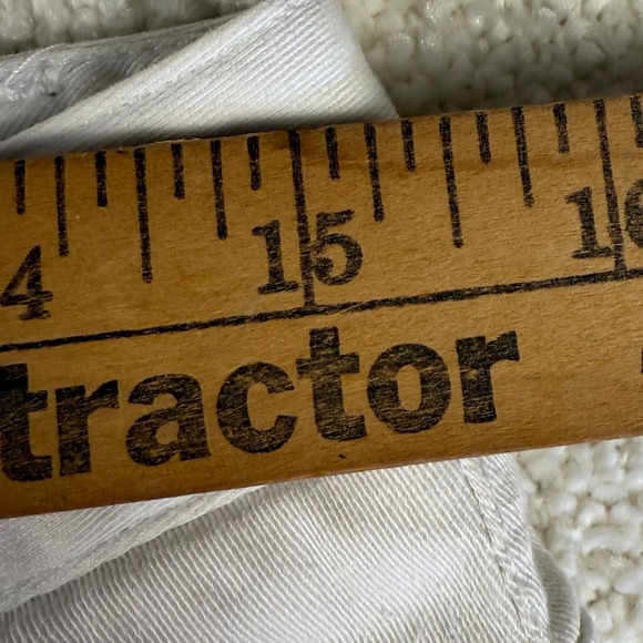 Y2K VTG The Limited Stretch Denim‎ Pants Women's Size 10 White Crop Flare Casual - Picture 5 of 6